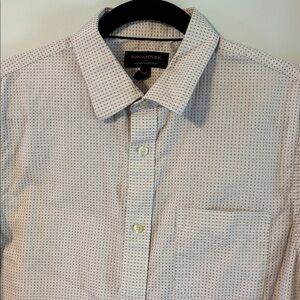 Banana Republic Light Pink Patterned Shirt